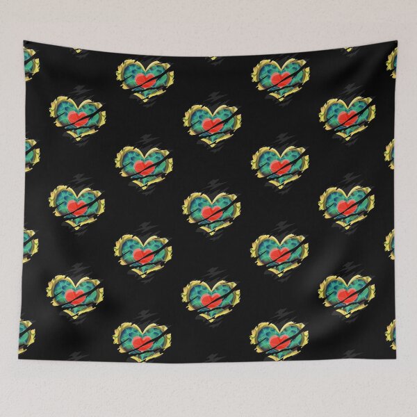 Item preview, Heart piece tearing through shirt - Dark Heart designed and sold by Ashkerdoodles.