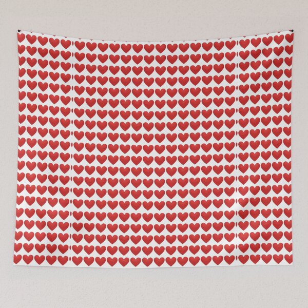 Aperçu de l'œuvre Motif coeur rouge créée et vendue par Bc31.