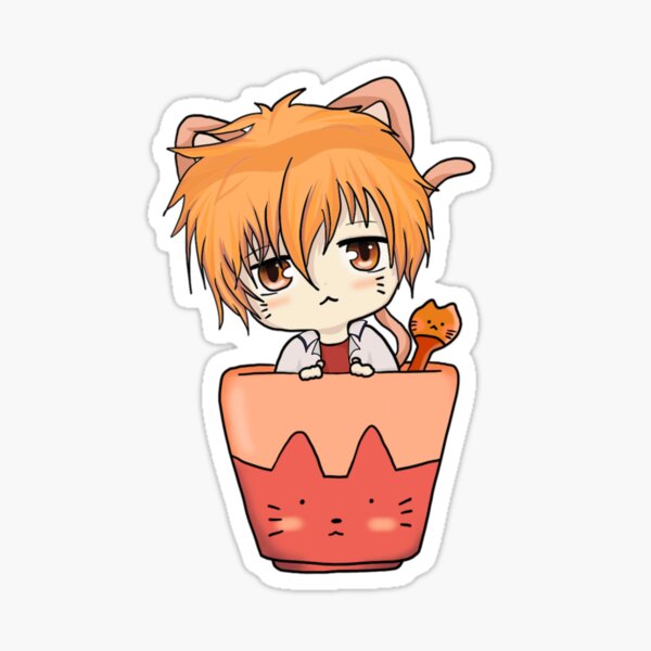 Kyo Sohma Chibi Fruit Basket Sticker For Sale By Shdesignz Redbubble 9872