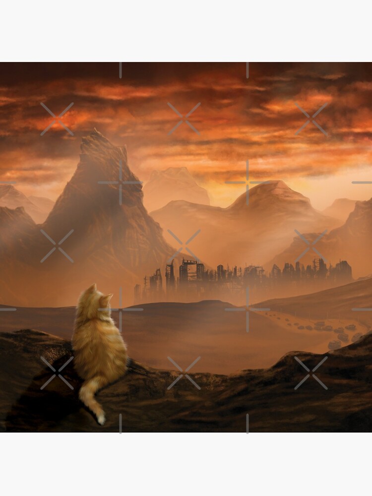 Kitten in the Wasteland by leever