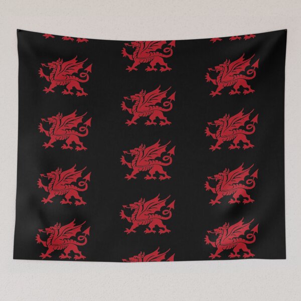 Item preview, Y Ddraig Goch, Welsh Dragon Large designed and sold by AHMTheBeesTees.