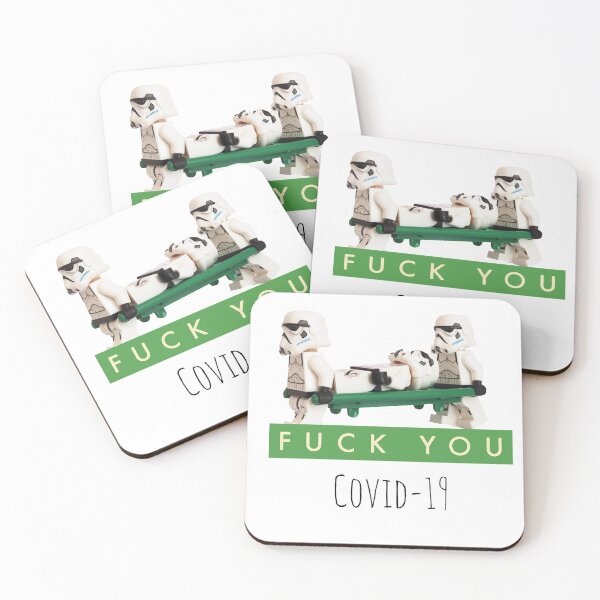 Aperçu de l'œuvre Covid 19 - covid - fuck you covid créée et vendue par Tropical Blood.