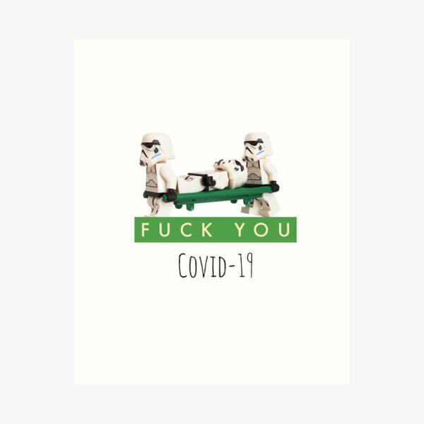 Item preview, Covid 19 - covid - fuck you covid  designed and sold by Tropical Blood.
