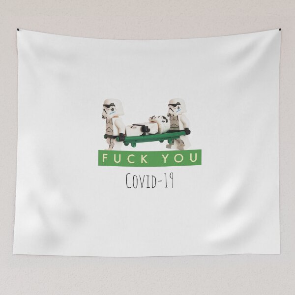 Item preview, Covid 19 - covid - fuck you covid  designed and sold by Tropical Blood.