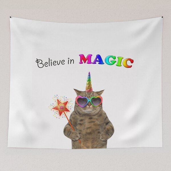 Item preview, Tabby Cat Unicorn | Believe In Magic designed and sold by SerendipityNow.