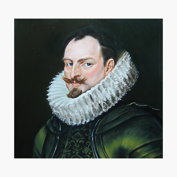 renaissance nobleman after vandyck Photographic Print