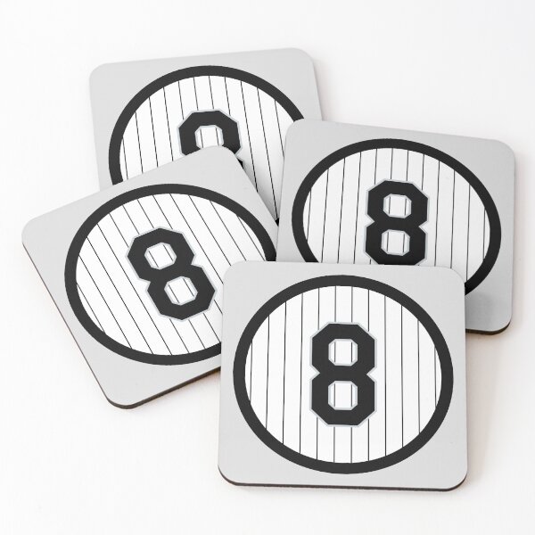 Item preview, Carl Everett #8 Jersey Number designed and sold by StickBall.