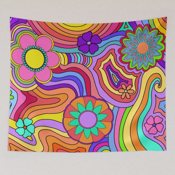Item preview, groovy flower power designed and sold by calliedale.