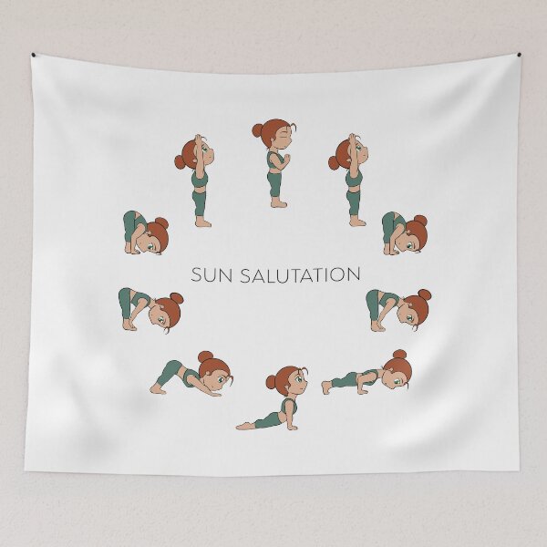 Item preview, Chibi Yoga - Sun Salutation Flow ft. Lili designed and sold by TnKconcepts.