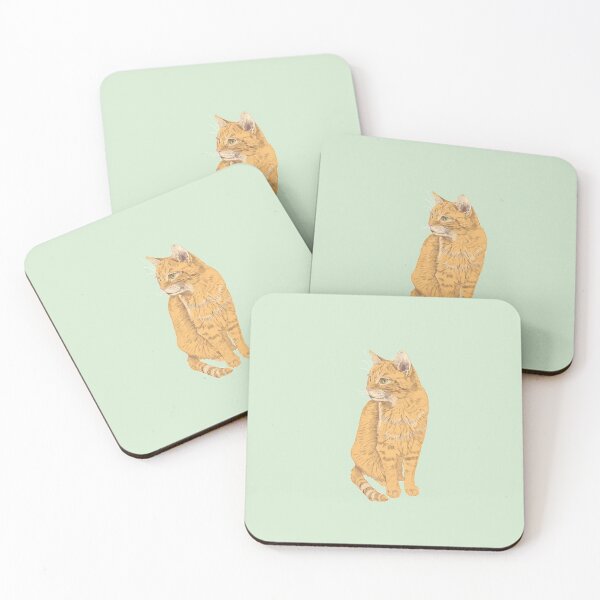 Item preview, Marmalade the Orange Tabby Cat (Drawing) designed and sold by Mocha-Marmalade.