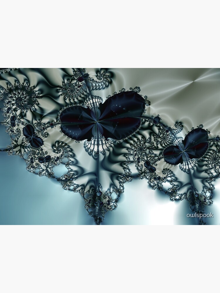 Blue Butterfly Lace III by owlspook