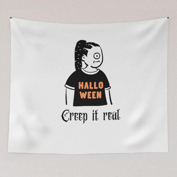 Item preview, Halloween cyclops girl creep it real designed and sold by maryjanekush.