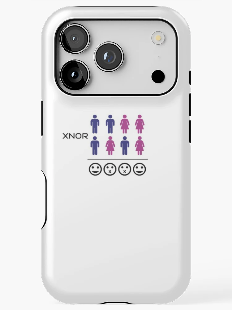 Thumbnail 1 of 4, iPhone Case, XNOR Bitwise Operation, Gay Design, Software Engineer, Computer Science, Programming Humor designed and sold by Max-Wear.