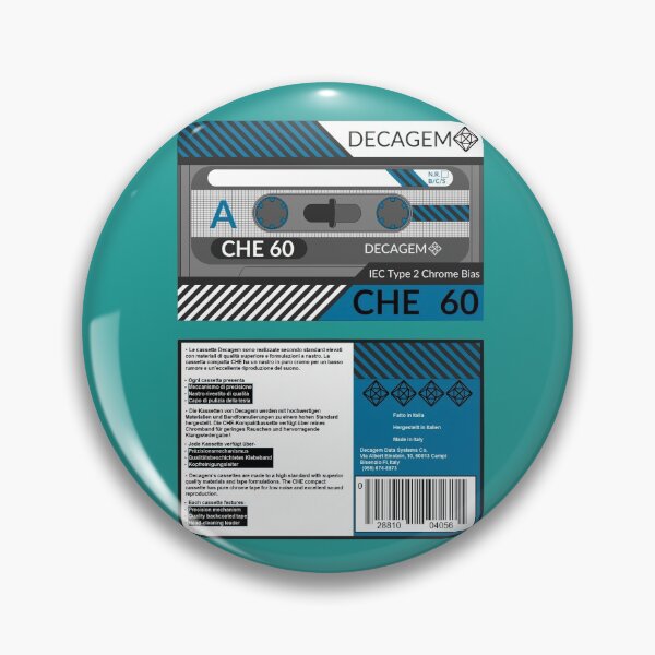 Item preview, Decagem CHE 60 type 2 cassette (front and back) designed and sold by B-96-J.