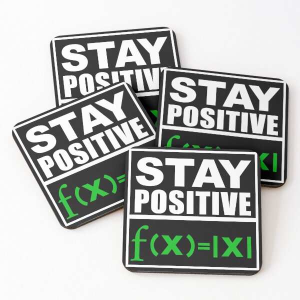 Item preview, Stay Positive Math designed and sold by Michaeljmurr.