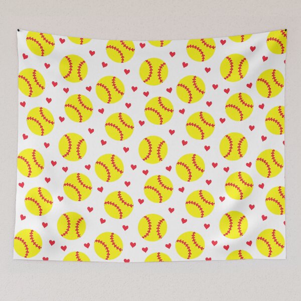 Item preview, softballs and hearts designed and sold by littlearrow.