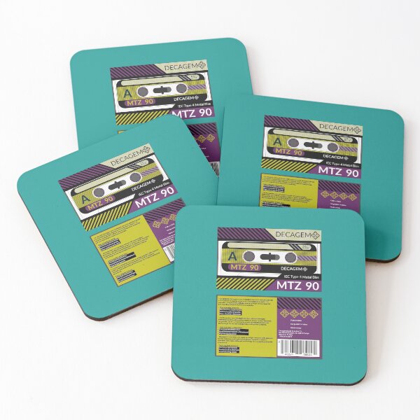 Item preview, Decagem MTZ 90 type 4 cassette (front and back) designed and sold by B-96-J.