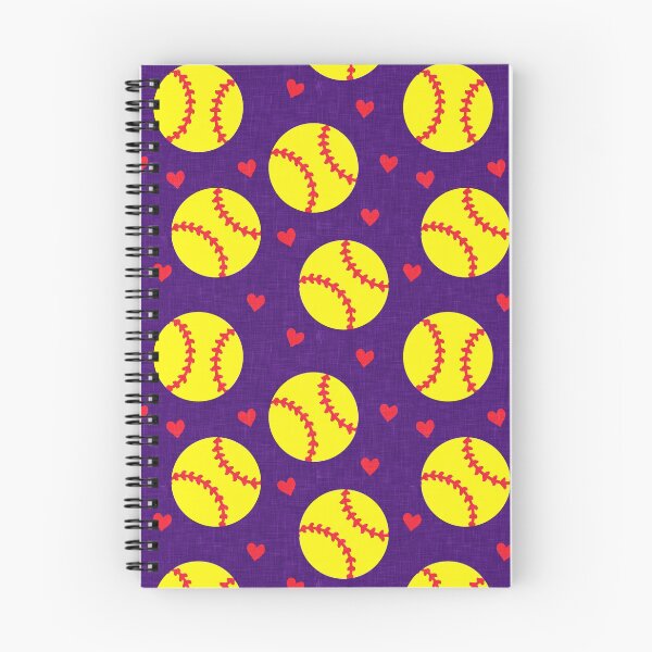 Item preview, softballs and hearts - purple designed and sold by littlearrow.