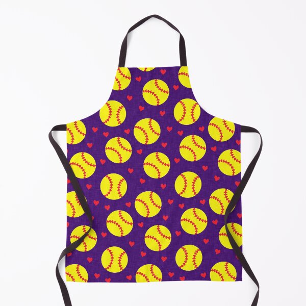Item preview, softballs and hearts - purple designed and sold by littlearrow.