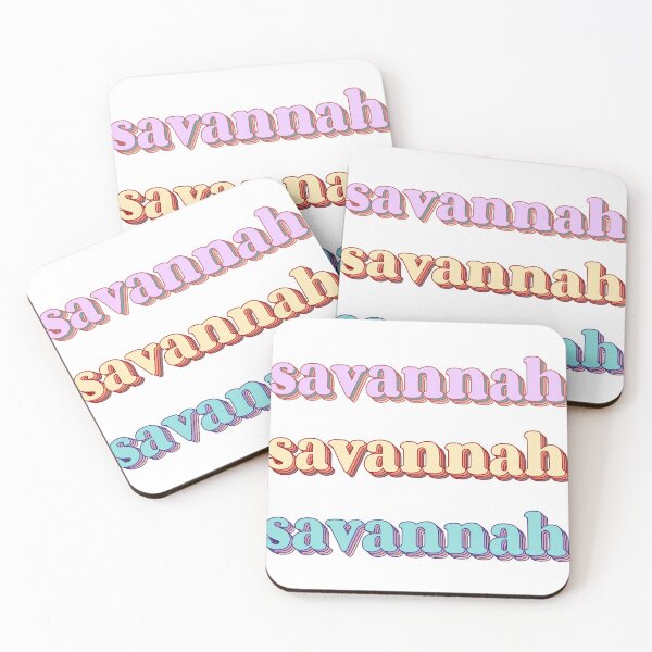Item preview, Savannah Word Art designed and sold by Arexus.