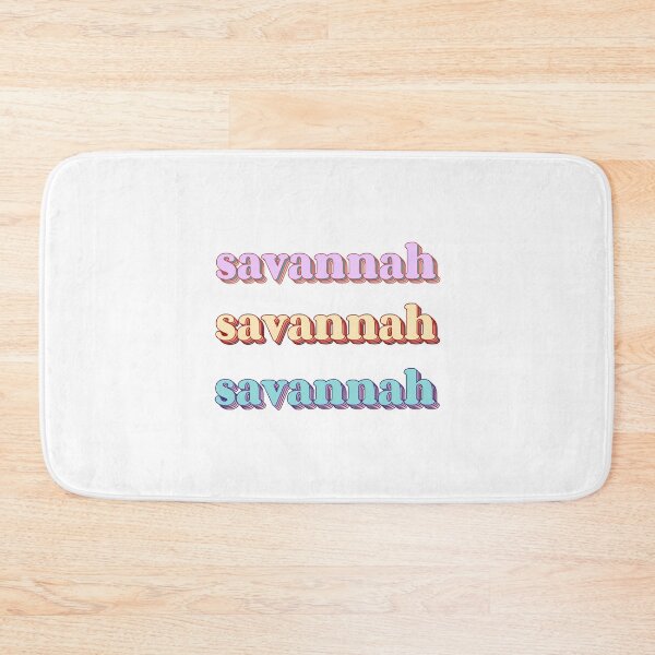 Item preview, Savannah Word Art designed and sold by Arexus.