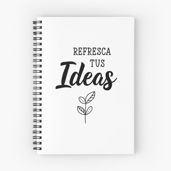 Item preview, Refresh your ideas - in Spanish. Lettering. Refresca tus ideas. designed and sold by pidzam4e.