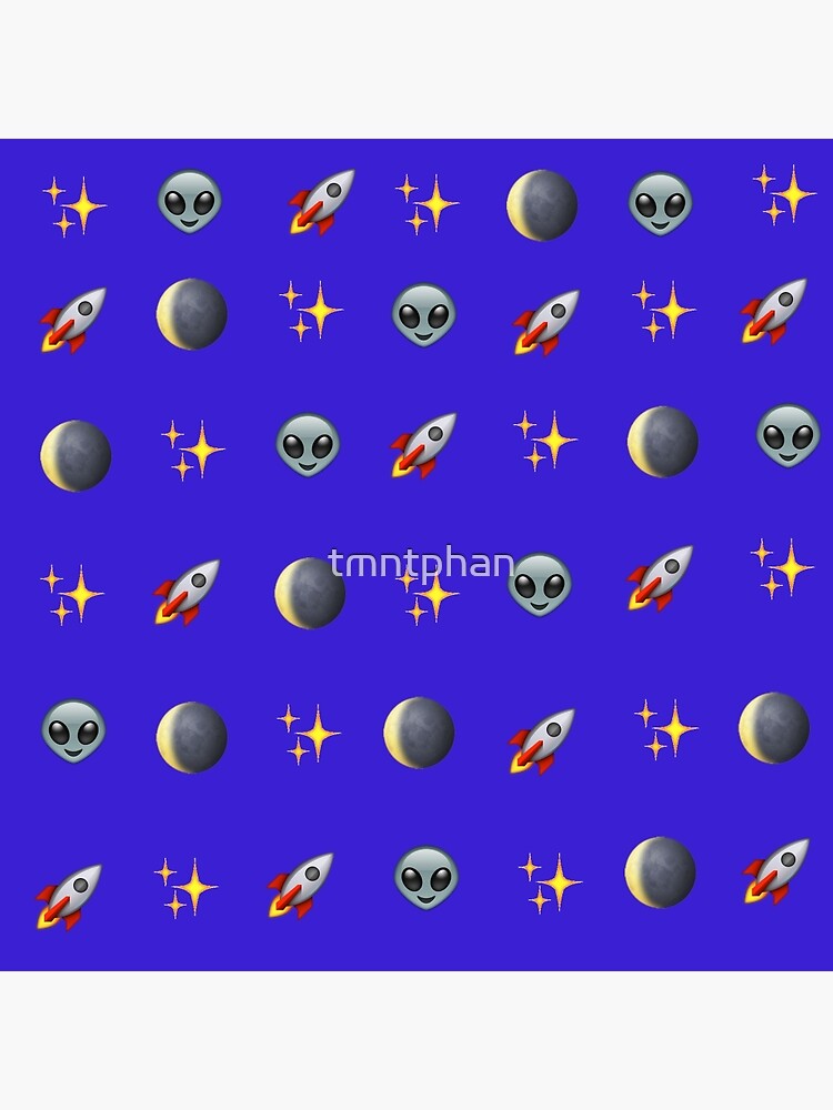 "Space Emoji" Art Print for Sale by tmntphan Redbubble
