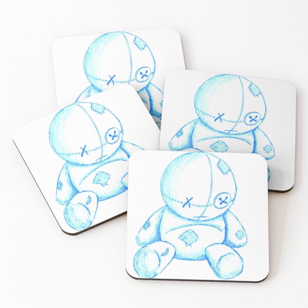 Item preview, Dibujo de oso de peluche gastado designed and sold by Cursedgoat.