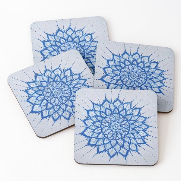 Item preview, Blue Floral Doodle designed and sold by GalatiansSixTen.