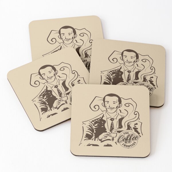Item preview, Man drinking coffee. Thecoffeefanatics merch,  designed and sold by coffeeapparel.