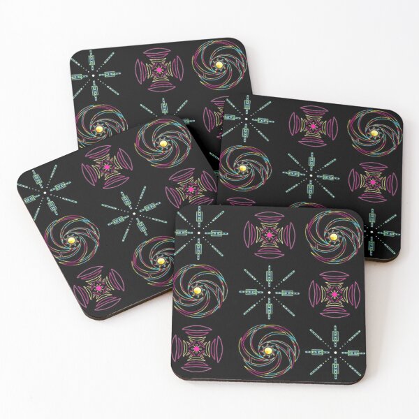 Item preview, Sidewalk Lights Pattern designed and sold by NerdAttic.