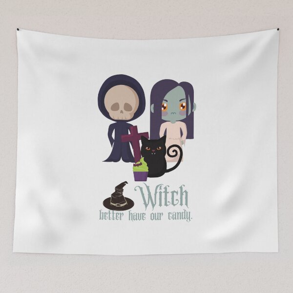 Item preview, Witch better have our candy Halloween trick or treaters designed and sold by maryjanekush.