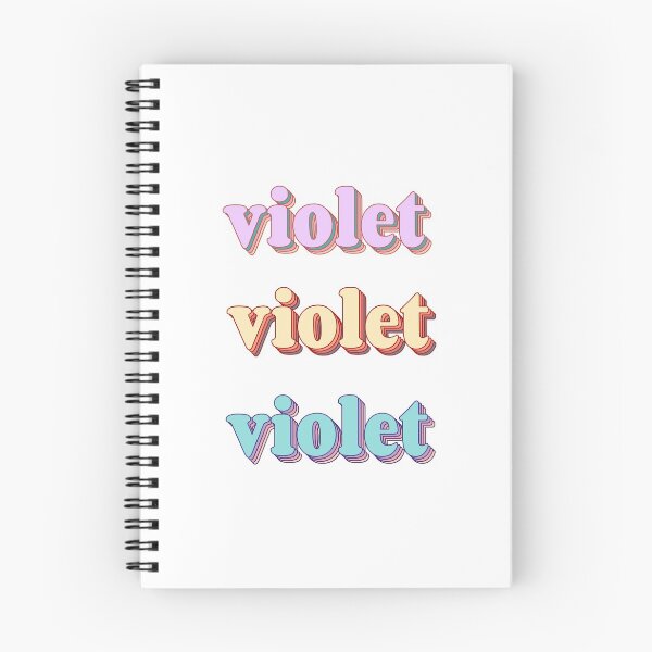 Artikelvorschau, Violette Wortkunst entworfen und verkauft von Arexus.