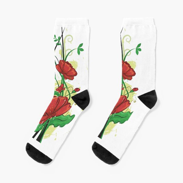 Im Poppy Socks Redbubble - poppy lowlife song id roblox