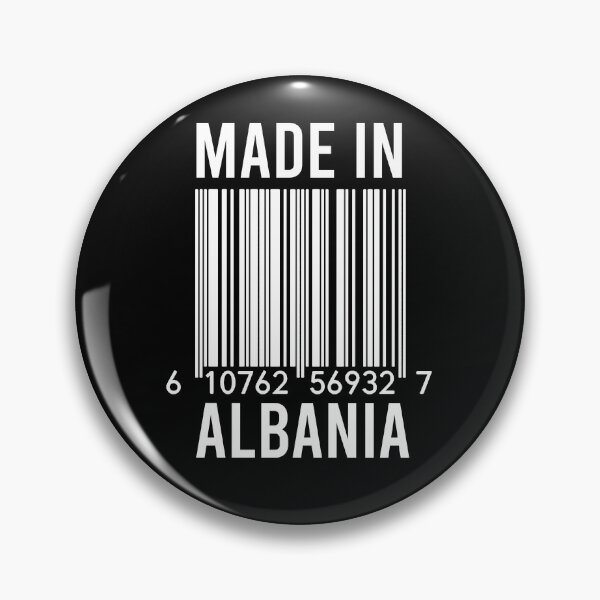 Item preview, MADE IN ALBANIA Barcode designed and sold by RandomStuffShop.
