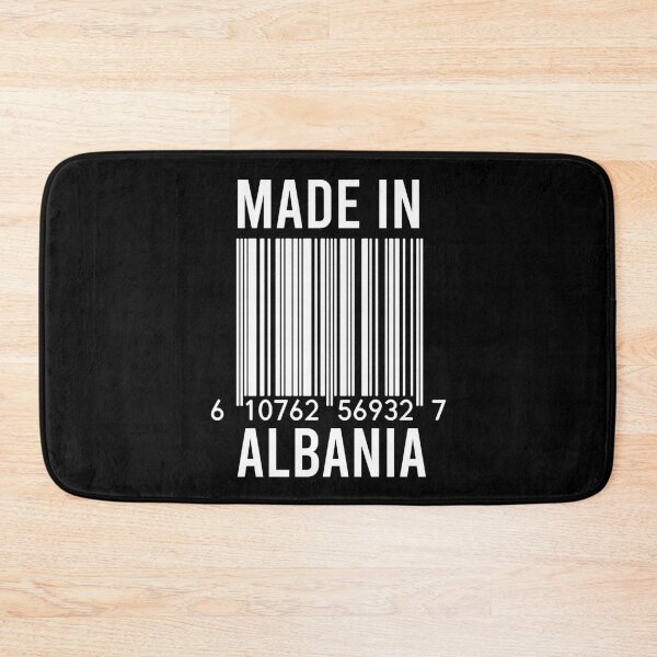 Item preview, MADE IN ALBANIA Barcode designed and sold by RandomStuffShop.
