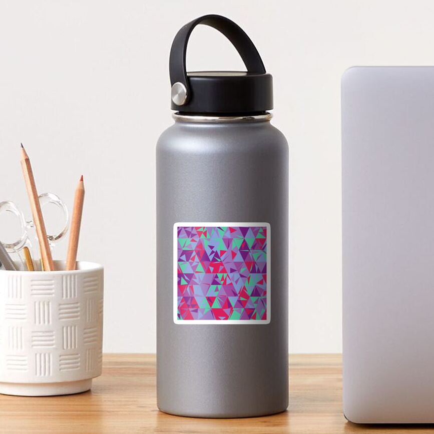 Dulled Air Ioniser (purples, reds and greens) Sticker