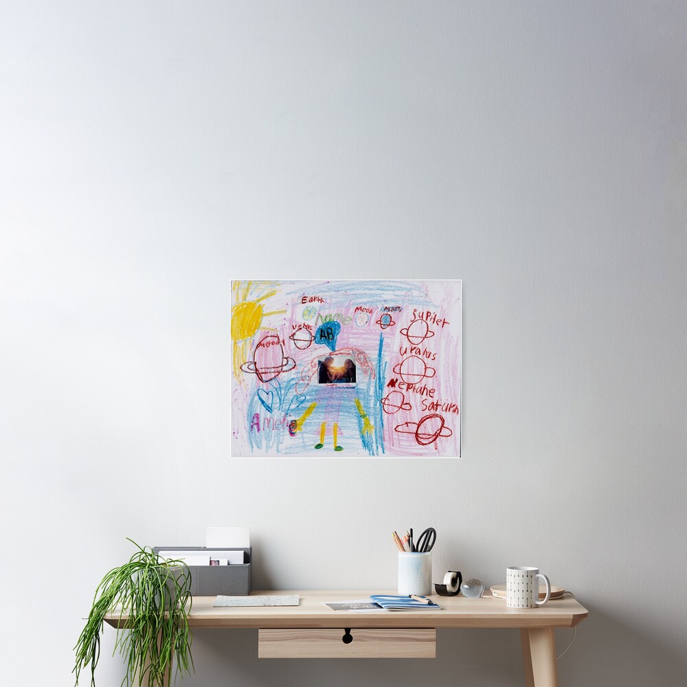 Vacation Planet By Amelie Poster