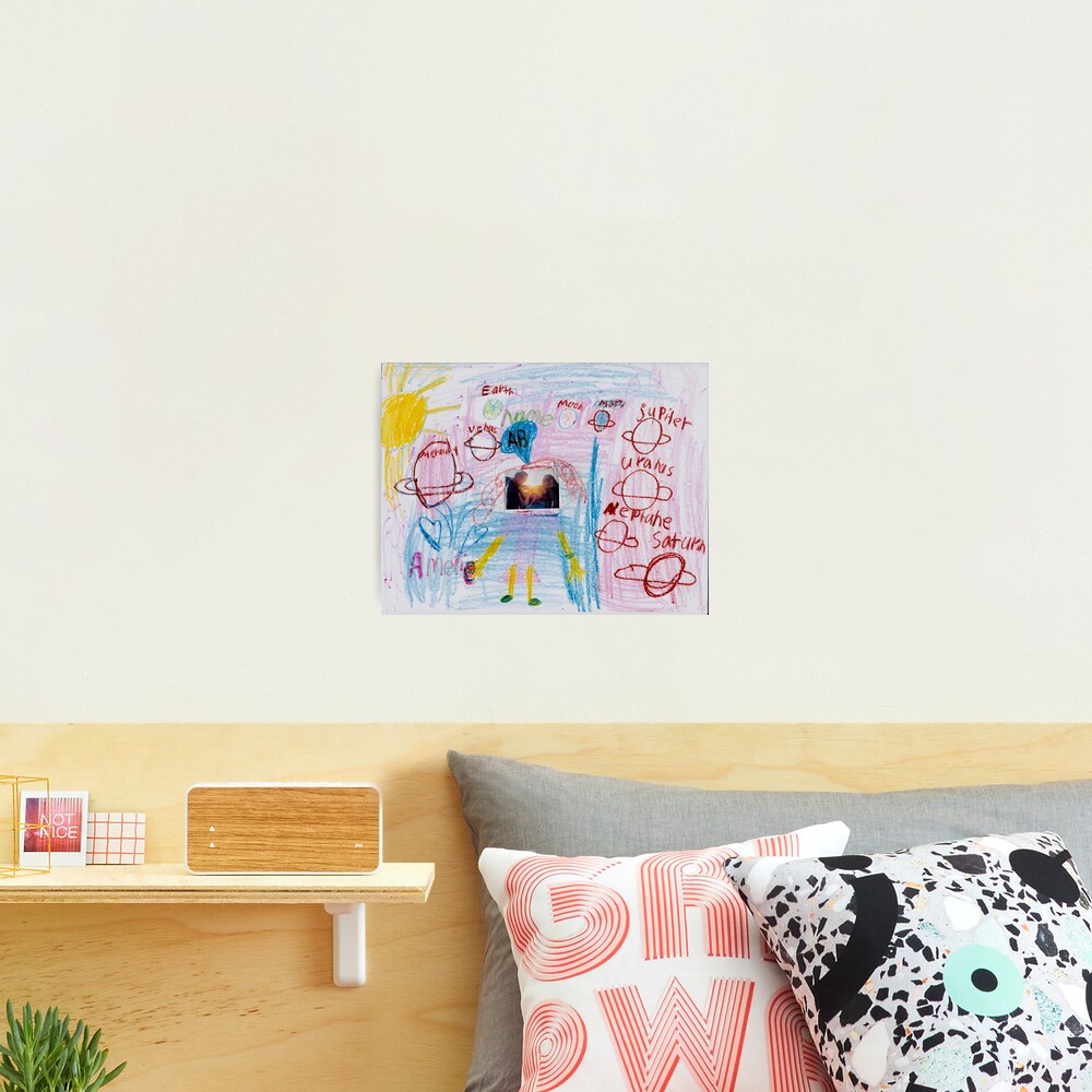 Vacation Planet By Amelie Photographic Print