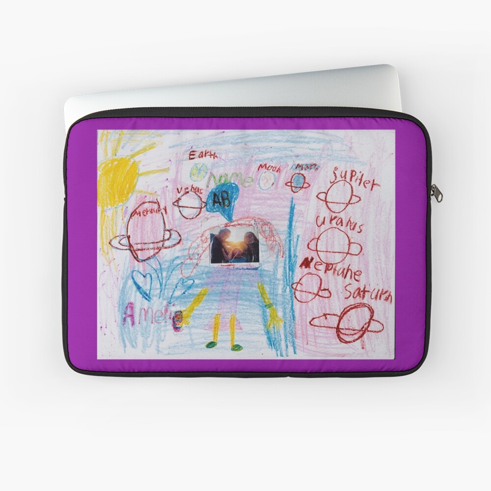 Vacation Planet By Amelie  Laptop Sleeve