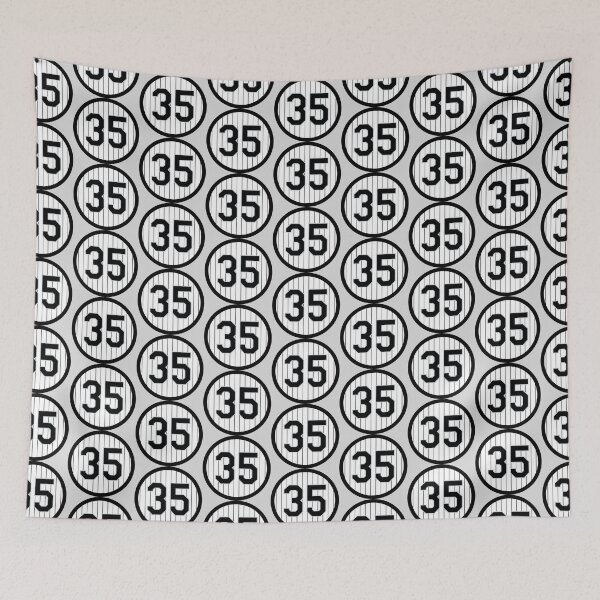 Item preview, Frank Thomas #35 Jersey Number designed and sold by StickBall.