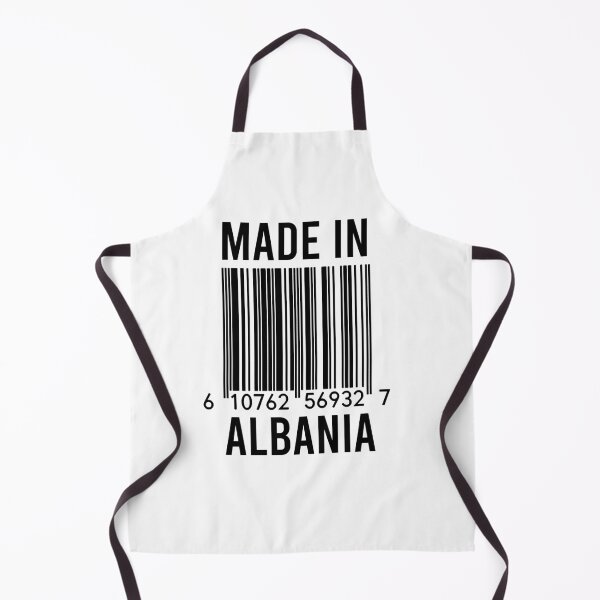 Item preview, MADE IN ALBANIA Barcode designed and sold by RandomStuffShop.