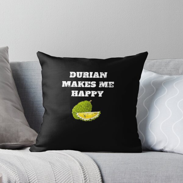 Item preview, Durian makes me happy tropical fruit Retro Vintage designed and sold by Jeangel97.