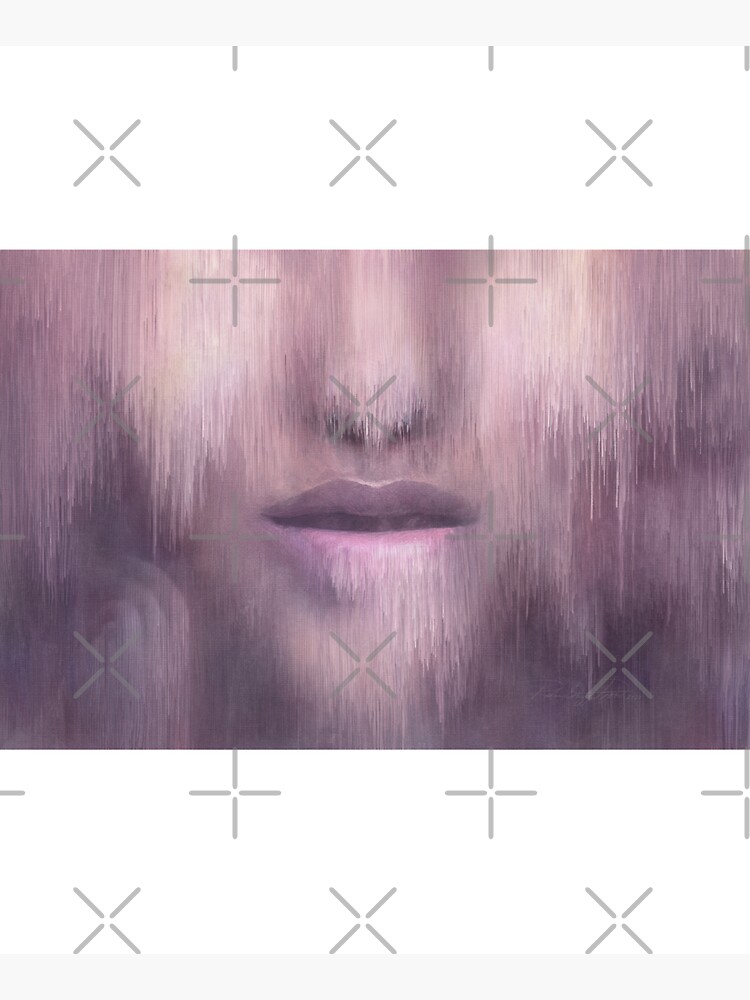 “Succumb” (tears, sadness, giving up) painting - “Smile” Fine Art series by CaraSonrisa