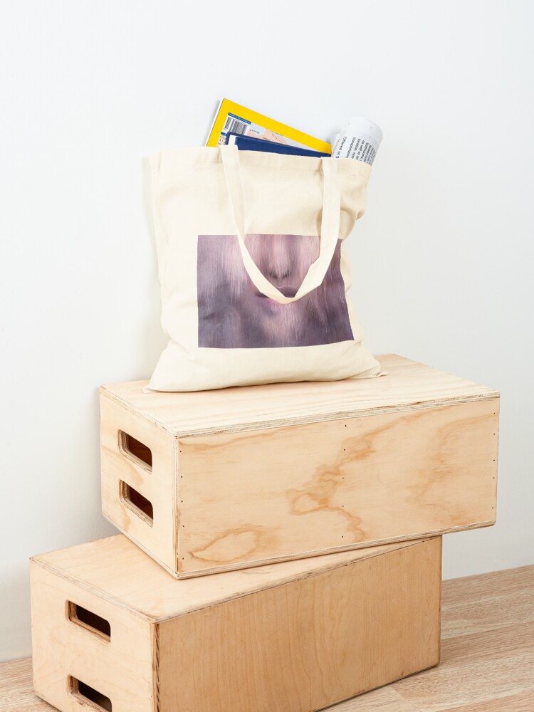 Alternate view of “Succumb” (tears, sadness, giving up) painting - “Smile” Fine Art series Tote Bag