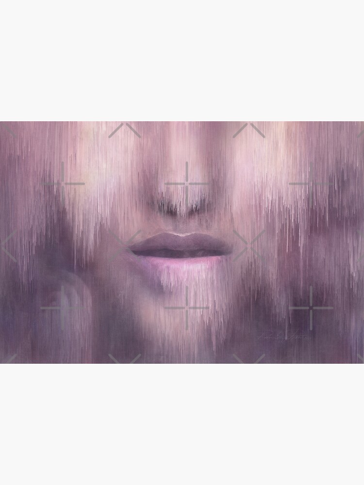“Succumb” (tears, sadness, giving up) painting - “Smile” Fine Art series by CaraSonrisa