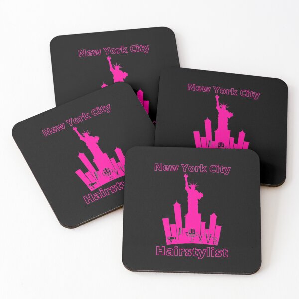 Item preview, Hair Stylist New York City Pink designed and sold by getzjason.