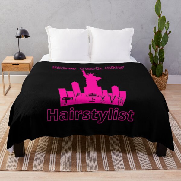Item preview, Hair Stylist New York City Pink designed and sold by getzjason.
