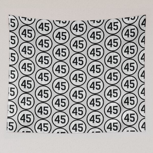 Item preview, Michael Jordan #45 Jersey Number designed and sold by StickBall.