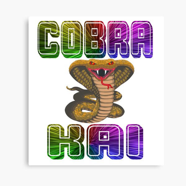 Colmillo De Aguila Cobra Kai Logo Lienzos: Presupuesto De Cobra Kai | Redbubble